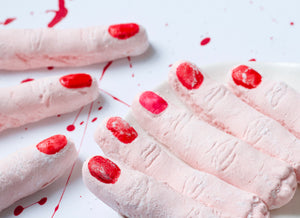 Severed Finger Marshmallows - Halloween Party - 16 Fingers