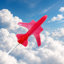 Jumbo Plane Lollipops 8 PCS