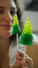 Large Colorful  Christmas Trees Lollipops 2 +