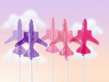 Jumbo Plane Lollipops 8 PCS