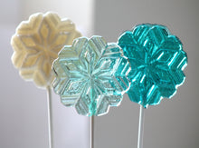 Sparkle Snowflake Lollipops 8 PCS