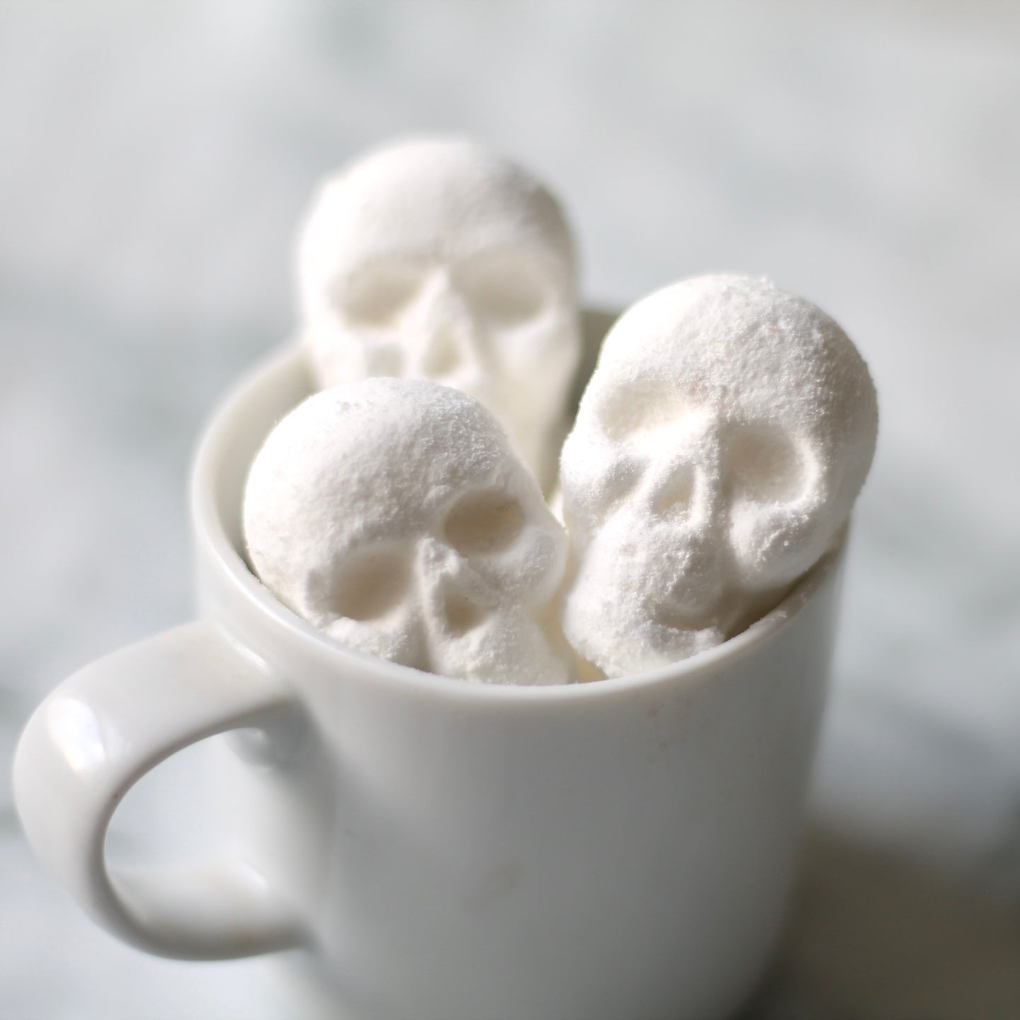 Skull Bite Marshmallows 24 Skulls