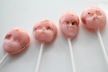 Dirty Doll Head Lollipops for Halloween-8 Pieces