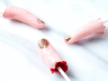 3D Severed Hand Lollipops / Halloween  4 PCS 2 Pairs