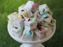 Easter Swirl Marshmallows with Milk Chocolate M & M eggs
