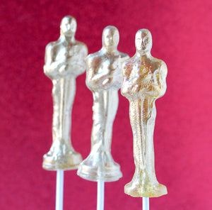 Edible Movie Award Statuettes - 3D 8 PCS