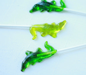 Crocodile/Aligator Lollipops 8 PCS