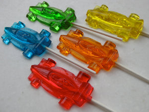 Racing Car Lollipops 8PCS