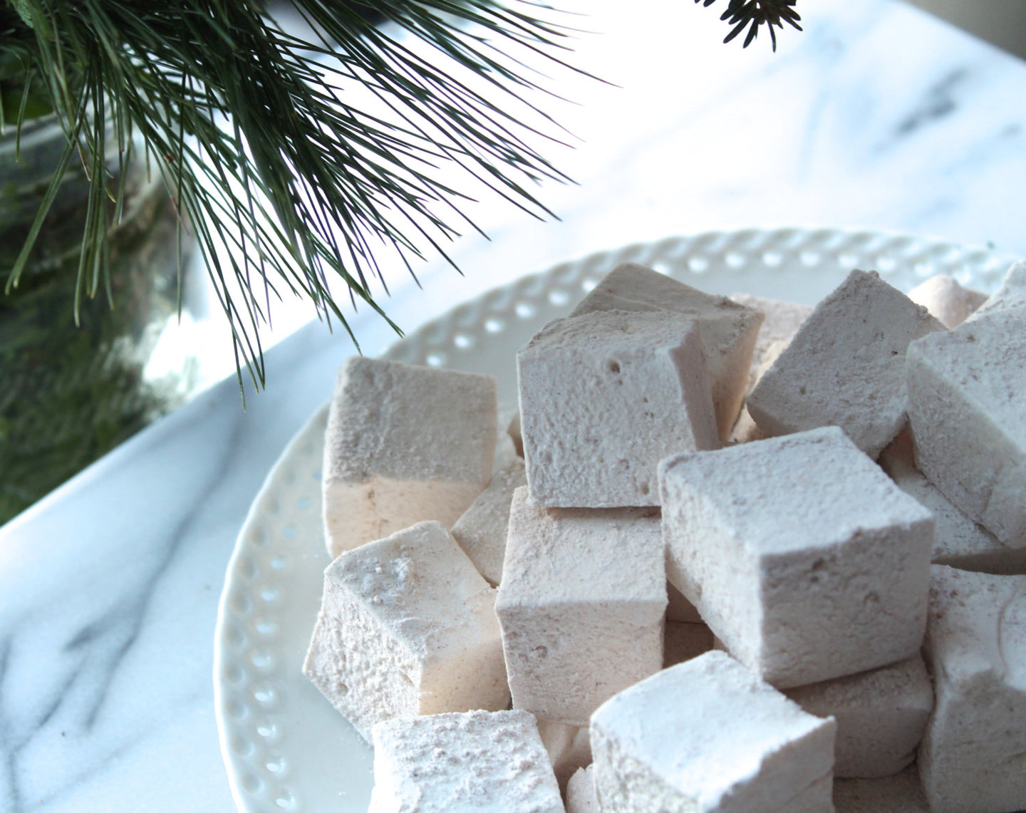Christmas Spice Maple  Chai Vanilla  Holiday Marshmallows 16 pieces